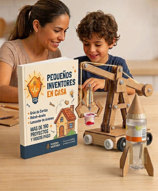 pequeños inventores en casa